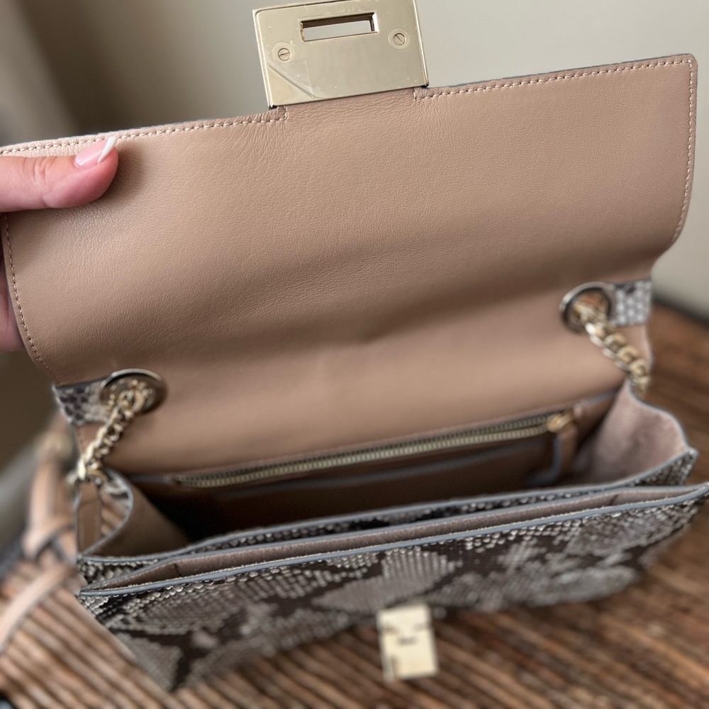 Jimmy Choo Python Crossbody Handbag - Picture 12 of 12